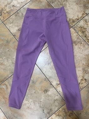 Women's Purple Athletic Leggings